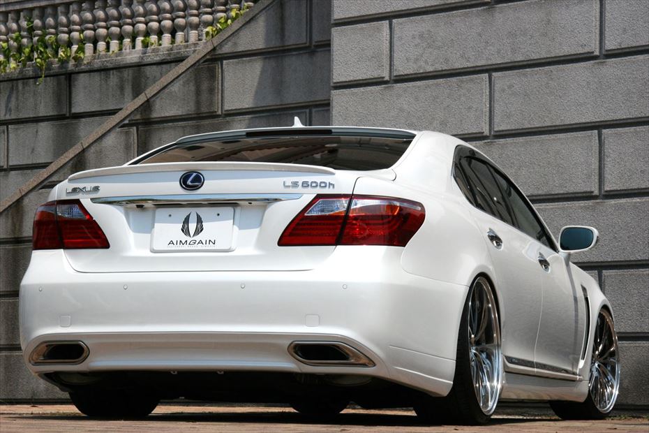 Lexus LS AIMGAIN Pure VIP trunk spoiler - image 15
