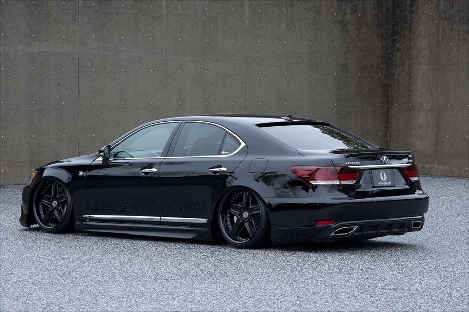 Lexus LS AIMGAIN VIP EXE rear half spoiler - image 10