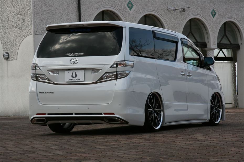 Toyota Vellfire AIMGAIN Pure VIP exhaust finisher - image 10