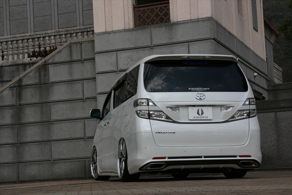 Toyota Vellfire AIMGAIN Pure VIP exhaust finisher - image 11