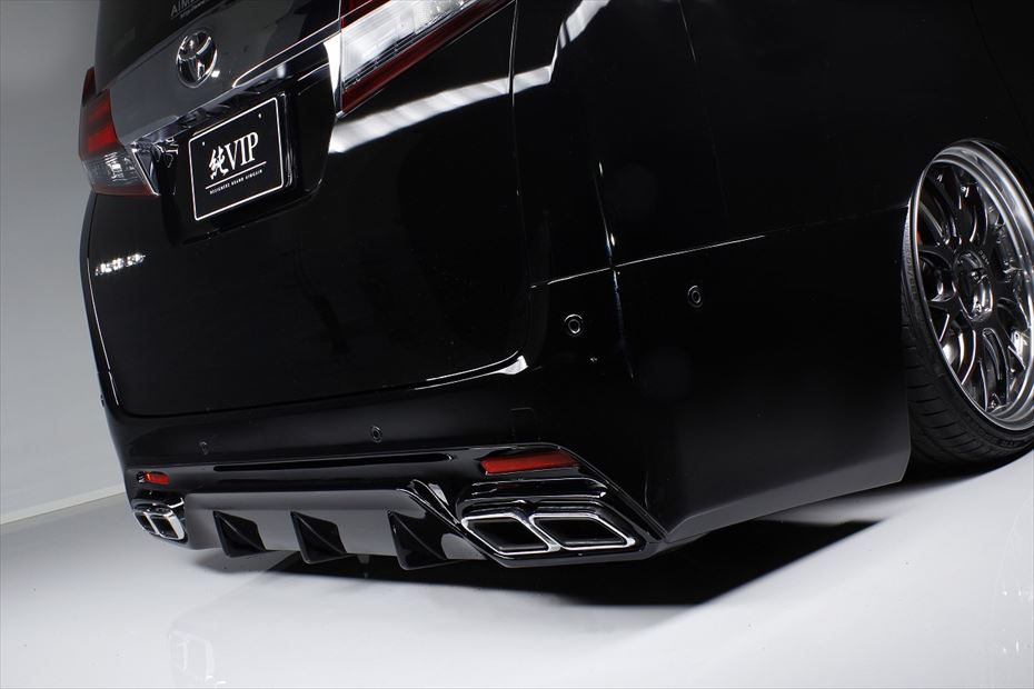 Toyota Alphard AIMGAIN Pure VIP exhaust tips - image 12