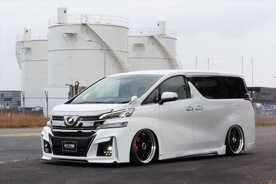 Toyota Vellfire AIMGAIN Pure VIP exhaust finisher - image 12