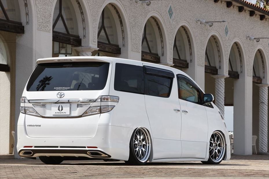Toyota Vellfire AIMGAIN Pure VIP exhaust finisher - image 13