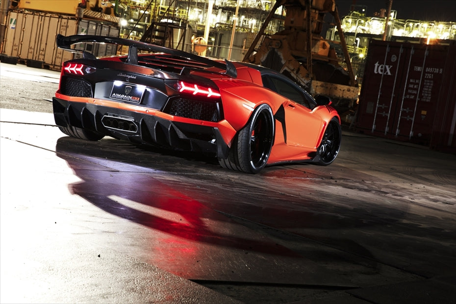 Lamborghini Aventador AIMGAIN wide body front lip spoiler - image 13