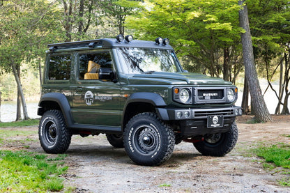 Suzuki Jimny Sierra AIMGAIN Jimny 74mudron Army front bumper - image 13