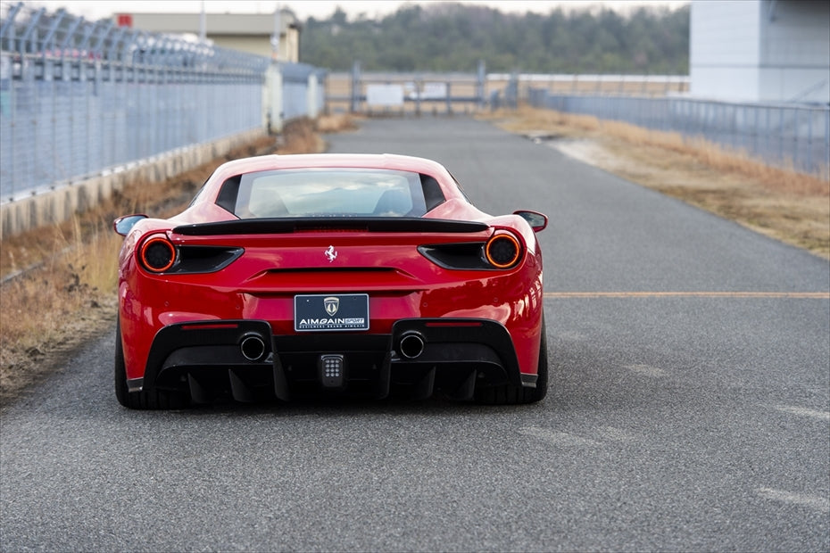 Ferrari 488 AIMGAIN Sport front splitter - image 13