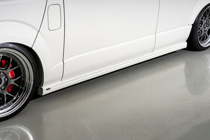Toyota HiAce AIMGAIN wide body exhaust tips - image 14