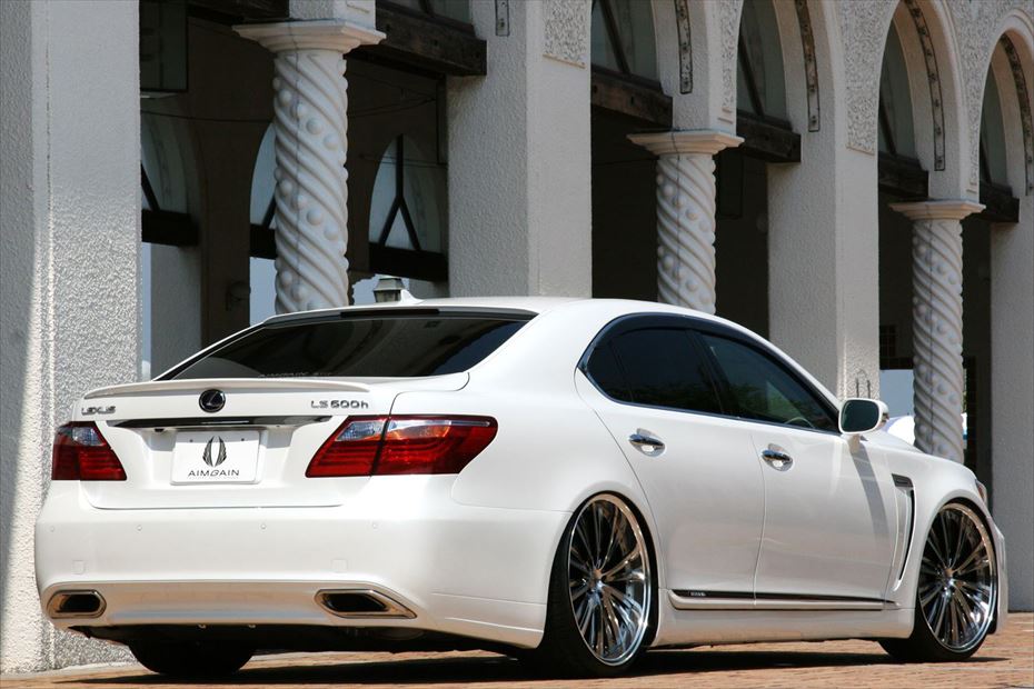 Lexus LS AIMGAIN Pure VIP front fender duct - image 14