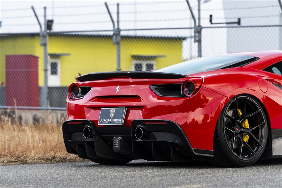 Ferrari 488 AIMGAIN Sport front lip spoiler - image 15