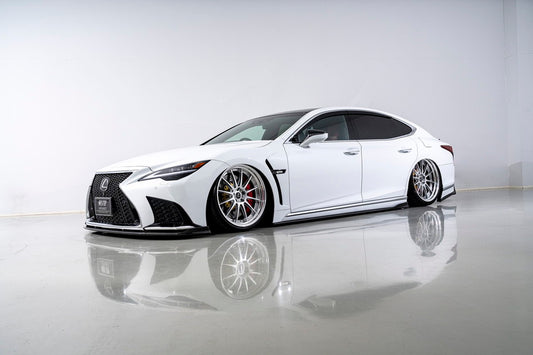 Lexus LS AIMGAIN Pure VIP rear under spoiler