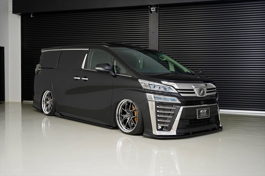 Toyota Vellfire AIMGAIN Pure VIP front lip spoiler