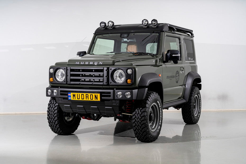 Suzuki Jimny Sierra AIMGAIN Jimny 74mudron quad front roof panel