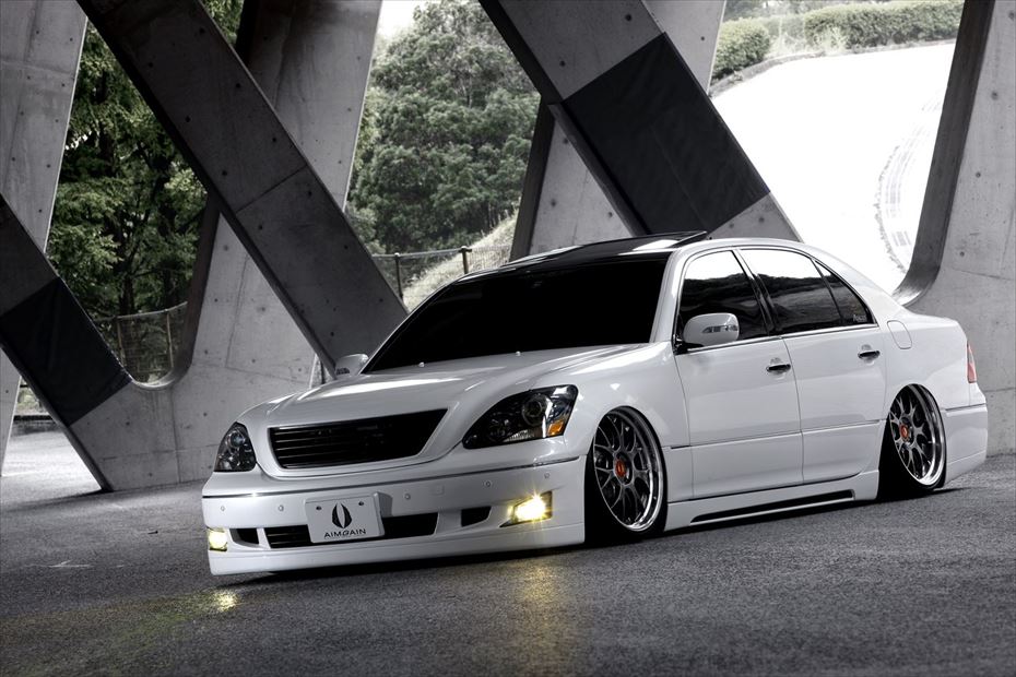 Toyota Celsior AIMGAIN Pure VIP front bumper