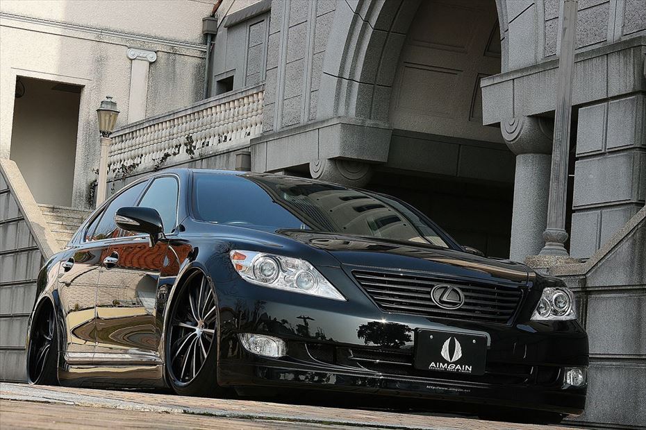 Lexus LS AIMGAIN Pure VIP trunk spoiler