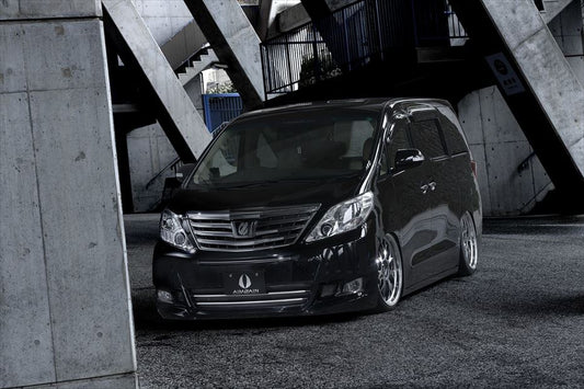 Toyota Alphard AIMGAIN Pure VIP exhaust finisher