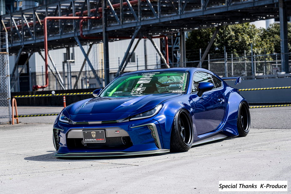 Toyota GR86 AIMGAIN wide body 18×9.5j inset -14 5h100