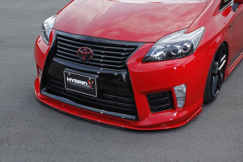 Toyota Prius AIMGAIN 30prius Fus front lip spoiler - image 2