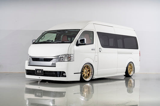 Toyota HiAce AIMGAIN wide body exhaust finisher - image 2