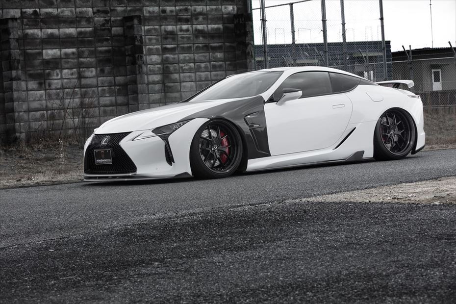 Lexus LC AIMGAIN Sport front ducted wings - image 2