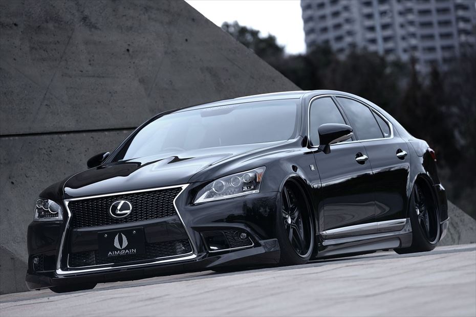 Lexus LS AIMGAIN VIP EXE rear half spoiler - image 2
