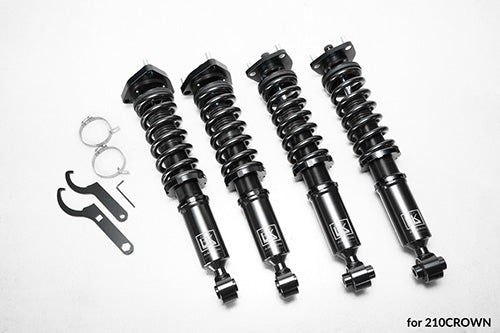 Toyota Mark X (GRX130) AIMGAIN black damper coilover kit - image 2