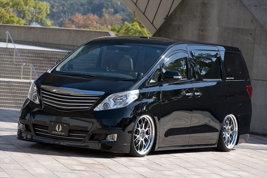 Toyota Alphard AIMGAIN Pure VIP front bumper - image 3