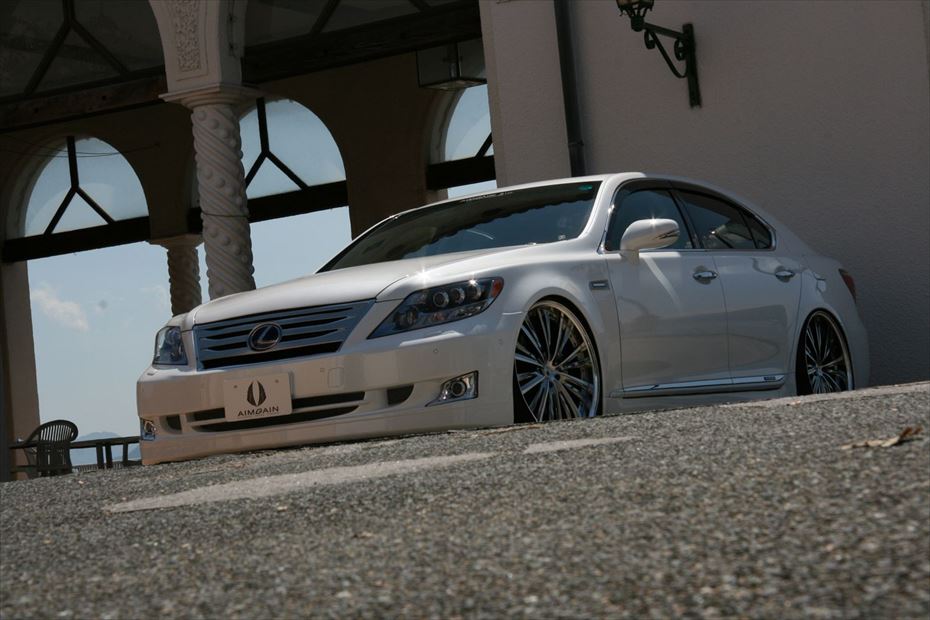 Lexus LS AIMGAIN Pure VIP trunk spoiler - image 3