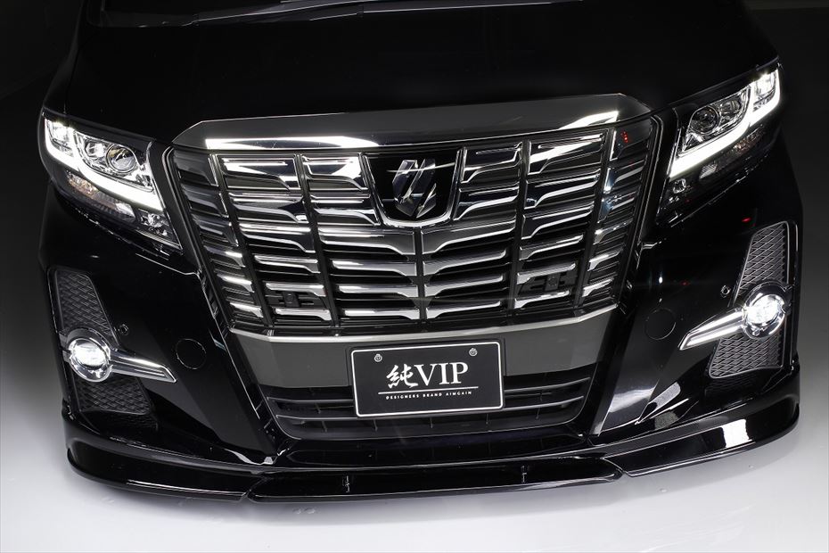 Toyota Alphard AIMGAIN Pure VIP exhaust tips - image 3