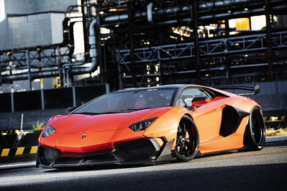 Lamborghini Aventador AIMGAIN wide body wide front wings - image 4