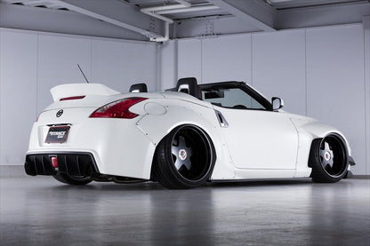 Nissan Fairlady Z AIMGAIN Z34 black shot muffler cutter 125φ - image 4