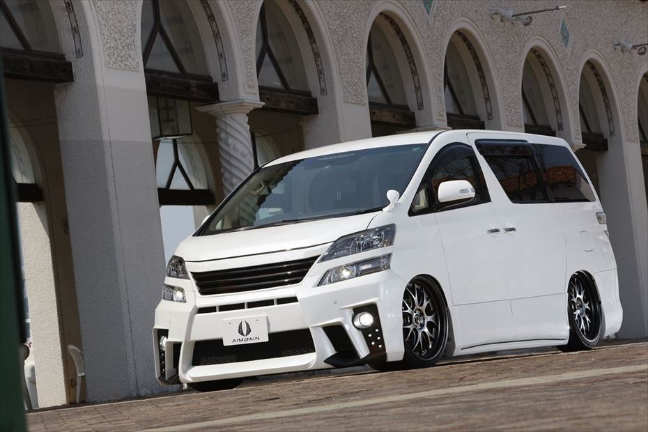 Toyota Vellfire AIMGAIN Pure VIP exhaust finisher - image 4