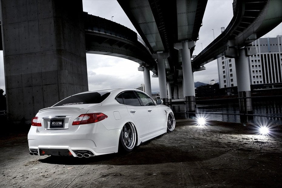 Nissan Fuga AIMGAIN Pure VIP front bumper - image 4