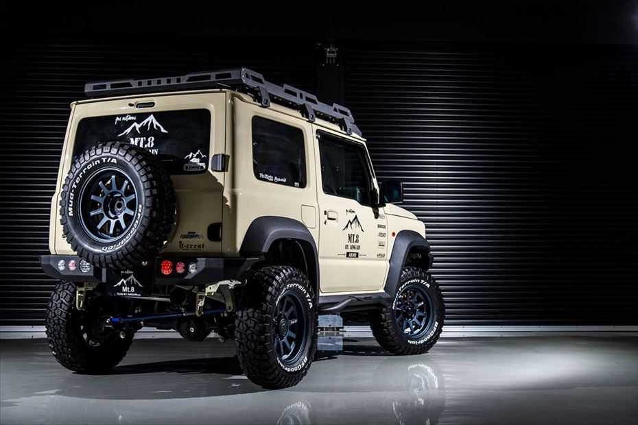 Suzuki Jimny Sierra AIMGAIN Jimny Mt8 rays a-lapj×mt.8 16×6.0 j-25 - image 4