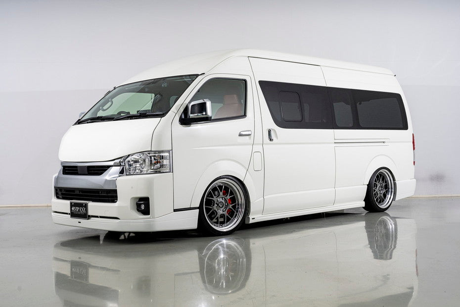 Toyota HiAce AIMGAIN wide body exhaust tips - image 5