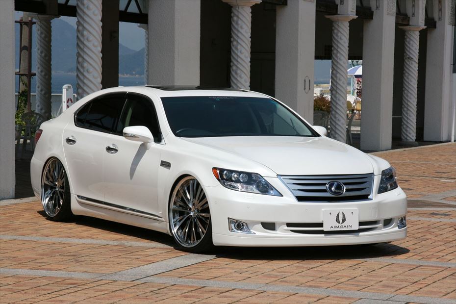 Lexus LS AIMGAIN Pure VIP trunk spoiler - image 5
