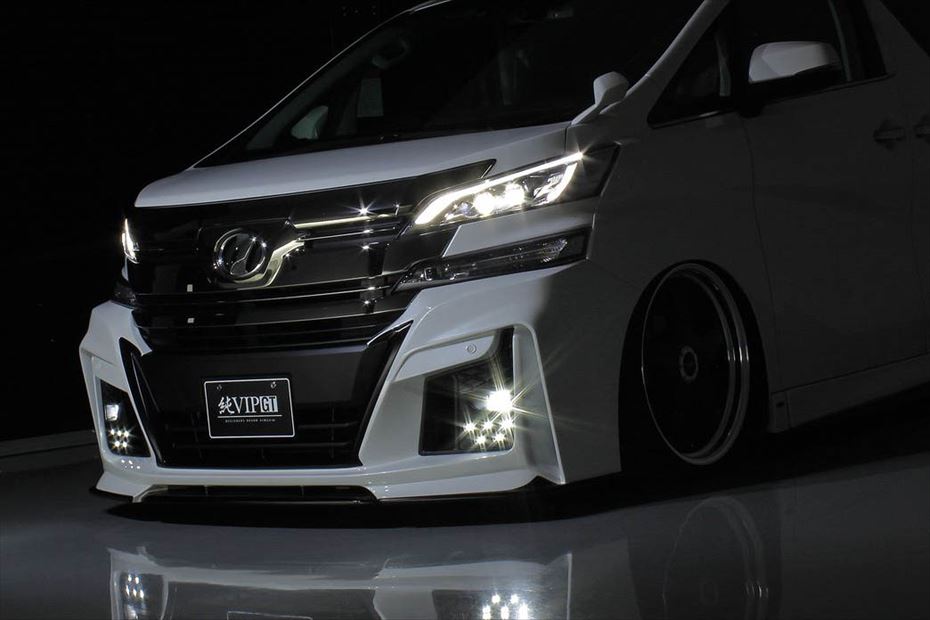 Toyota Vellfire AIMGAIN Pure VIP front bumper - image 5