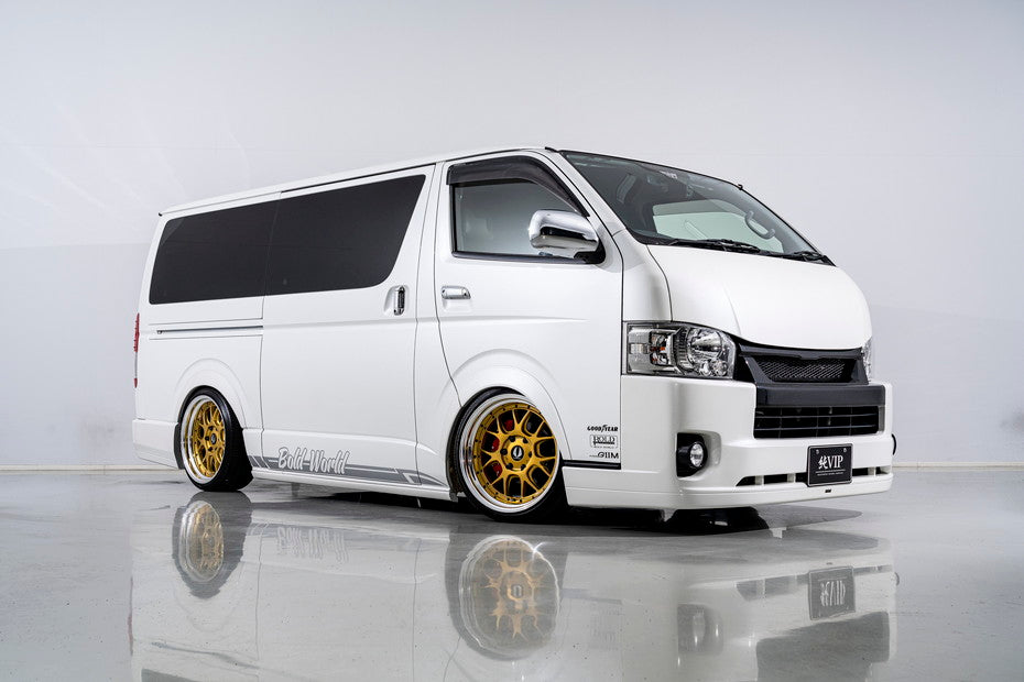 Toyota HiAce AIMGAIN Pure VIP floor mat set - image 5