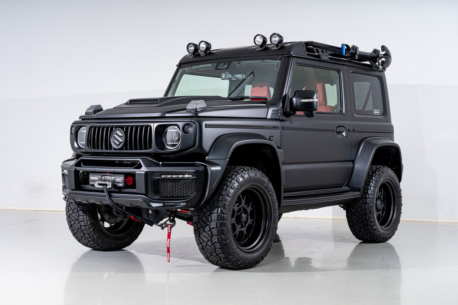 Suzuki Jimny Sierra AIMGAIN Jimny 74mudron Gtx side skirts - image 5