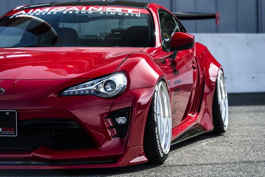 Toyota 86 AIMGAIN GT TOYOTA wide rear wings - image 5