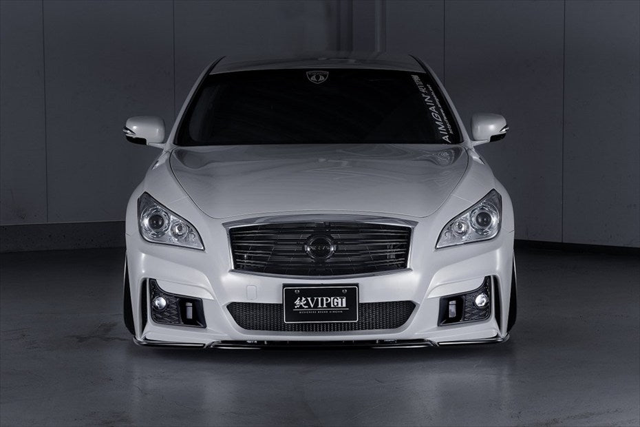 Nissan Fuga AIMGAIN Pure VIP front bumper - image 5