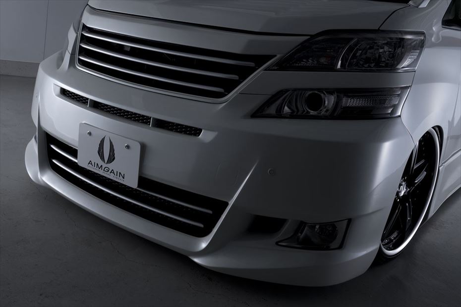 Toyota Vellfire AIMGAIN Pure VIP vip front half spoiler - image 5