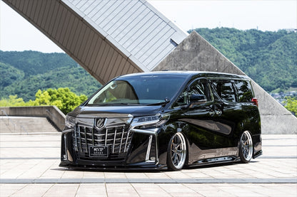 Toyota Alphard AIMGAIN Pure VIP front lip spoiler - image 5