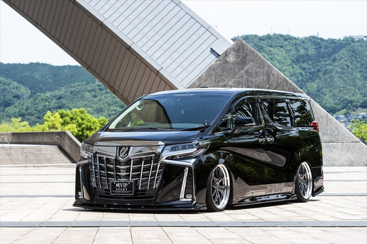 Toyota Alphard AIMGAIN Pure VIP front lip spoiler - image 5