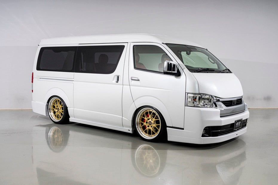 Toyota HiAce AIMGAIN wide body exhaust finisher - image 6