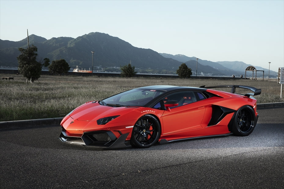 Lamborghini Aventador AIMGAIN wide body spoiler - image 7
