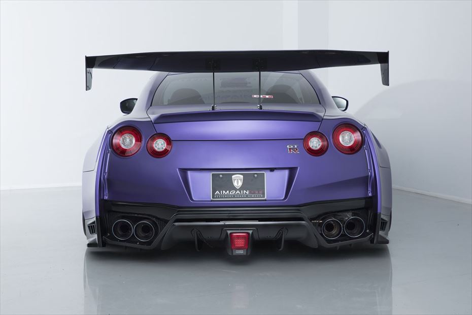 Nissan GT-R R35 AIMGAIN GT type2 wide front wings - image 7