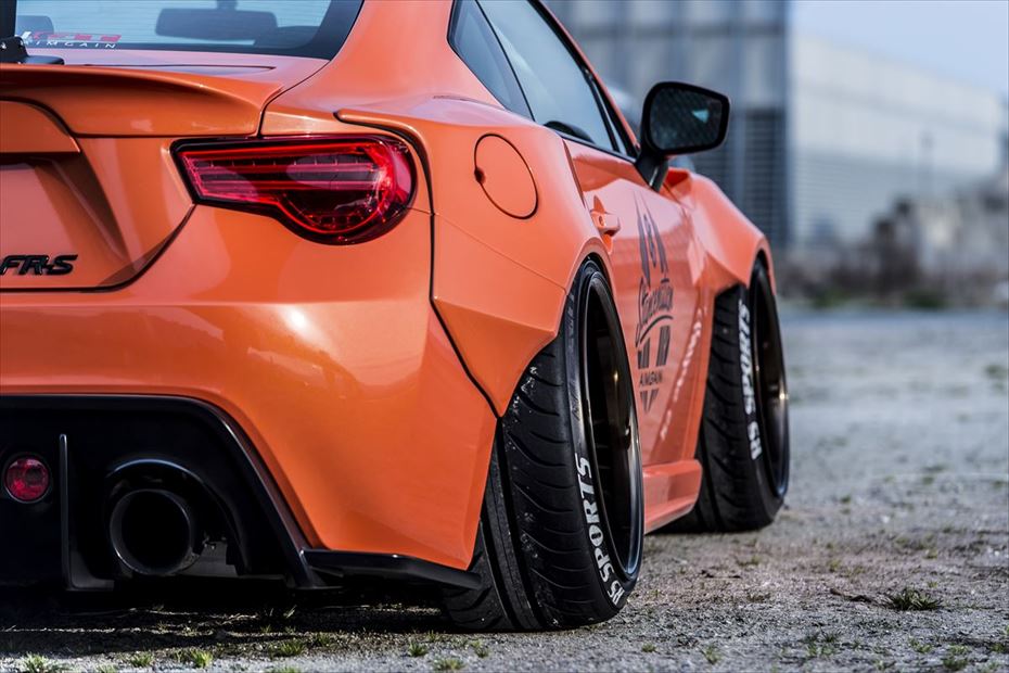 Toyota 86 AIMGAIN GT TOYOTA rear over fenders - image 7