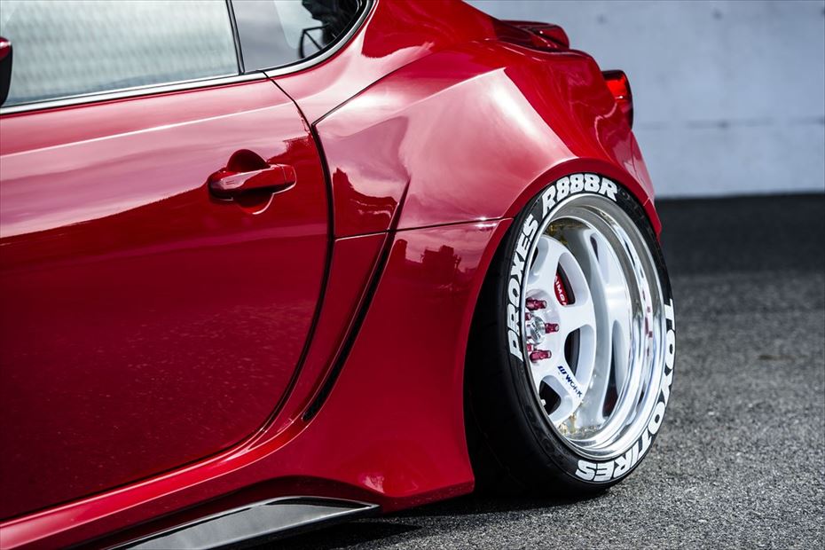 Toyota 86 AIMGAIN GT TOYOTA wide rear wings - image 7