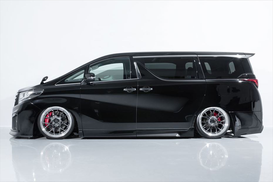 Toyota Alphard AIMGAIN Pure VIP side skirts - image 8