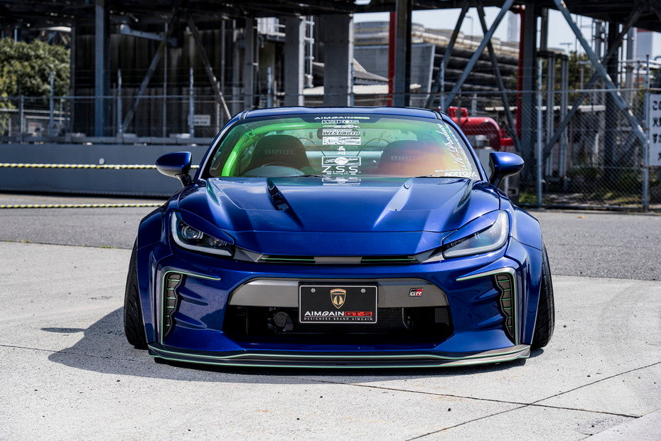 Toyota GR86 AIMGAIN wide body exhaust - image 8